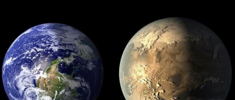 Планеты, похожие на землю Есть ли еще планеты похожие на землю
